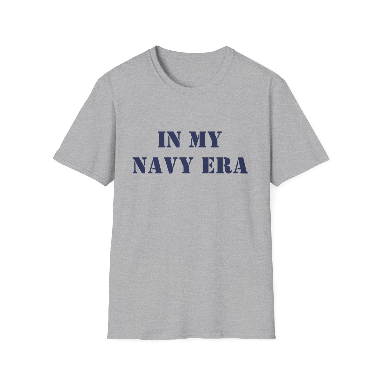Navy Era Unisex T-Shirt, Historical Shirt, Vintage Navy Tee, Softstyle Top, Nautical Clothing