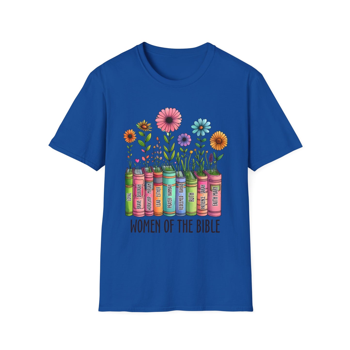 Women of the Bible Unisex Softstyle T-Shirt, Religious Christian Tee, Biblical Clothing, Faith Shirt, Inspirational Top