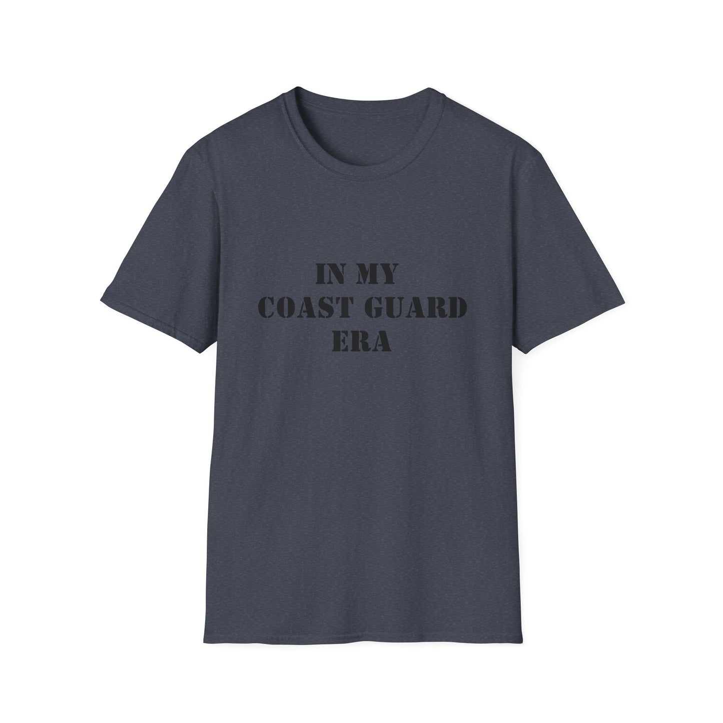 Coast Guard Era Unisex Softstyle T-Shirt, Nautical Tee, Ocean Lover Gift, Graphic Tee, Naval Theme Top