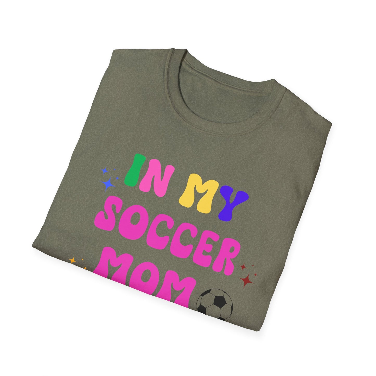 Soccer Mom Era Unisex T-Shirt, Sports Mom Tee, Soccer Mom Gift, Mom Life Shirt, Parenting Tee
