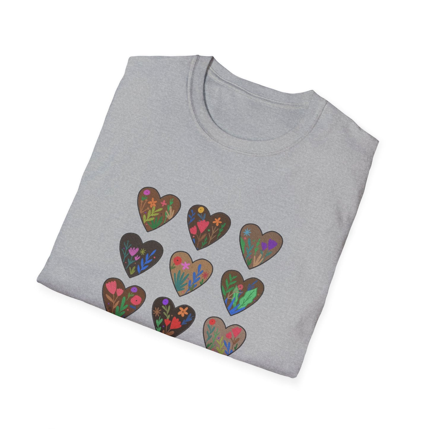 Love Black History Graphic Unisex Softstyle T-Shirt, African American Heritage Tee, Civil Rights Movement Shirt, Black Lives Matter Apparel