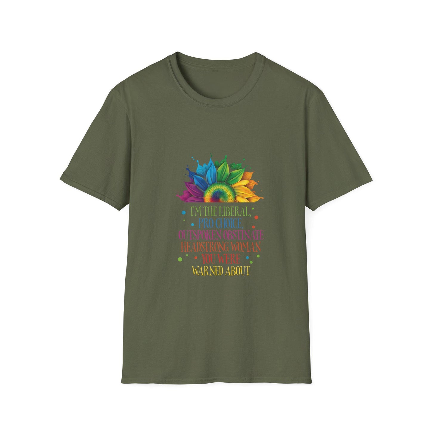 Empowered Woman T-Shirt | Pro-Choice, Feminist Apparel, Liberal Statement Tee, Support Women's Rights, Gift for Activists