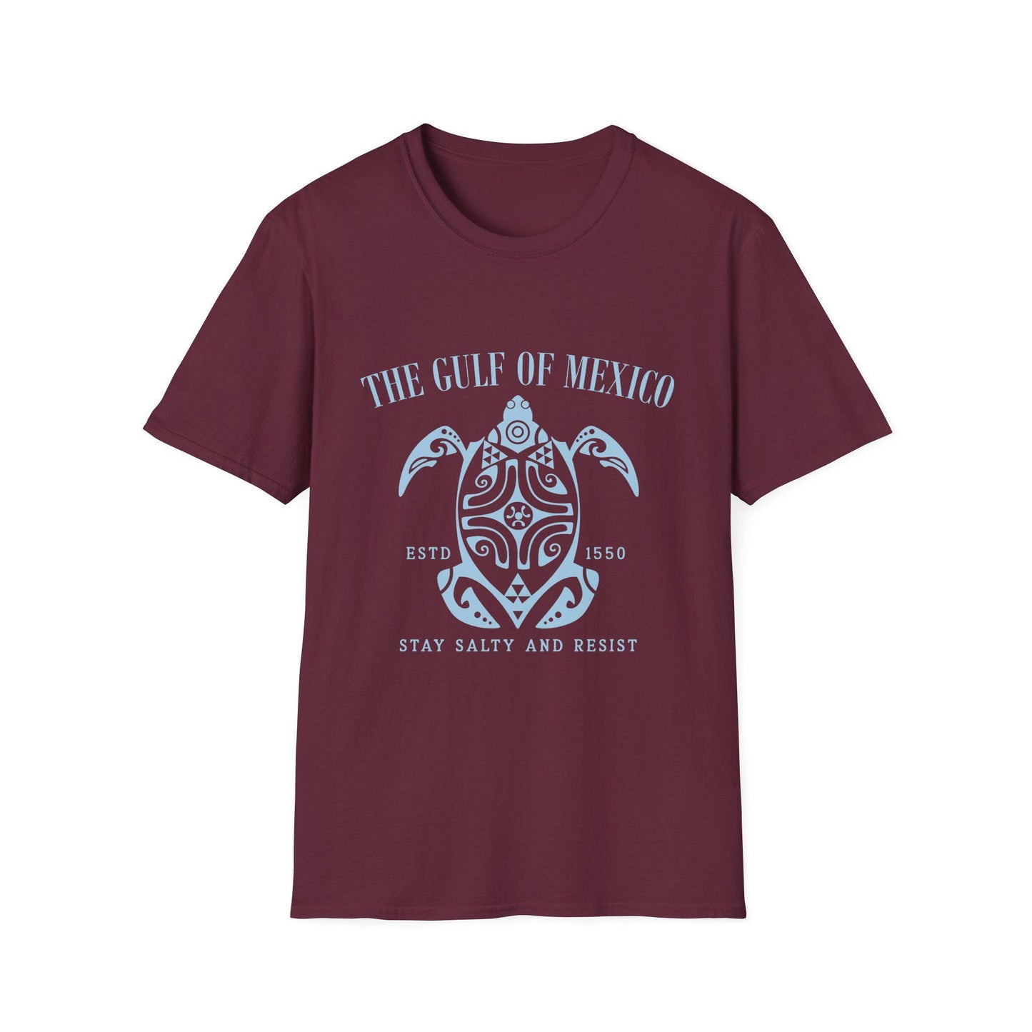 Gulf of Mexico Anti name change T-shirt Protest Tee, Unisex Softstyle Tee, Gulf of Mexico Tee, Unisex Protest Tee, Anti Name Change Shirt,