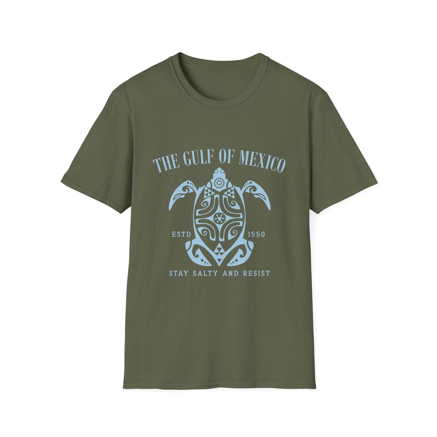 Gulf of Mexico Anti name change T-shirt Protest Tee, Unisex Softstyle Tee, Gulf of Mexico Tee, Unisex Protest Tee, Anti Name Change Shirt,