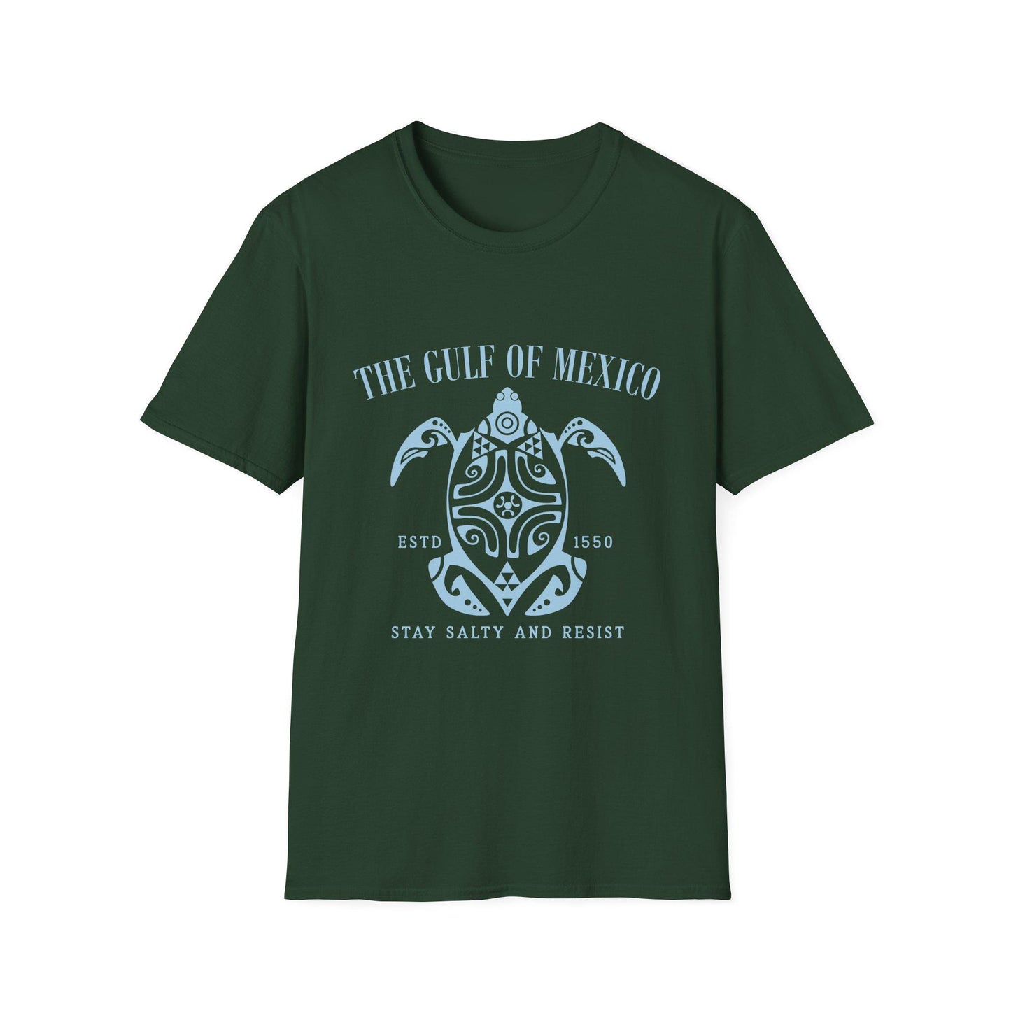 Gulf of Mexico Anti name change T-shirt Protest Tee, Unisex Softstyle Tee, Gulf of Mexico Tee, Unisex Protest Tee, Anti Name Change Shirt,