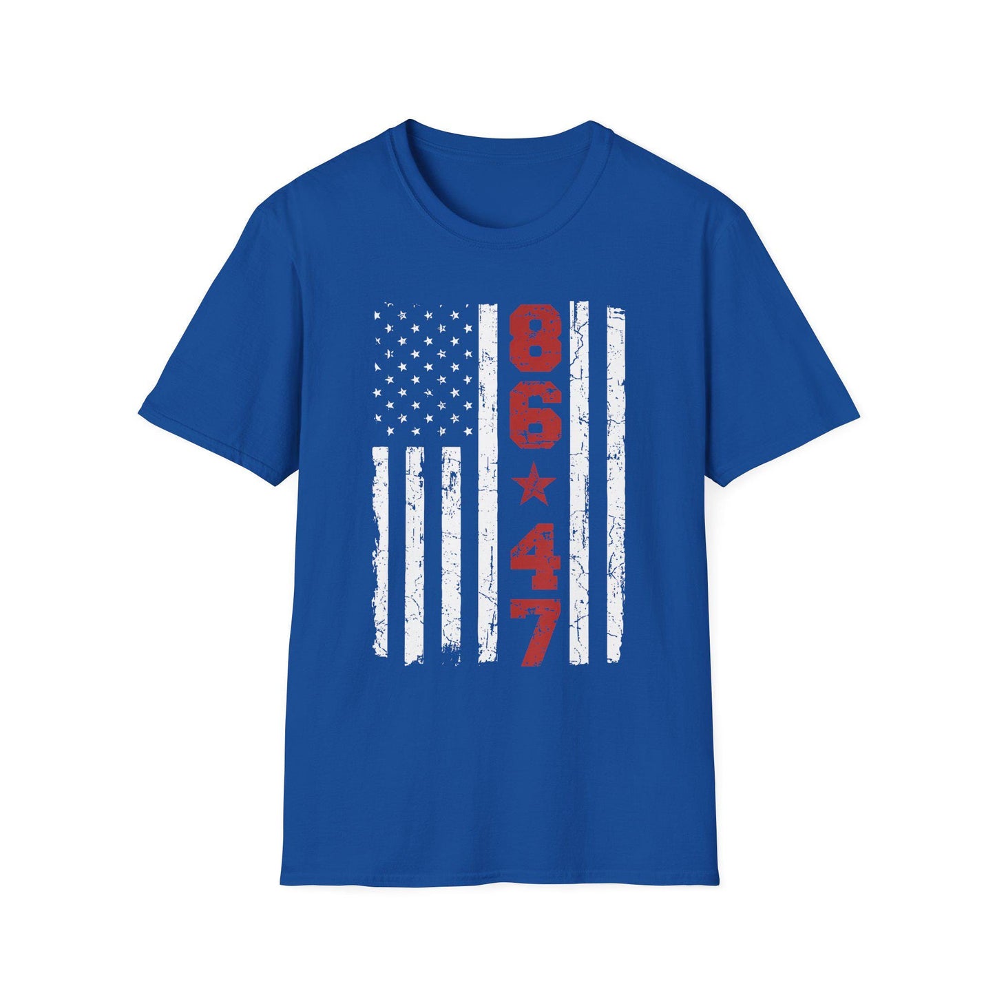 Unisex Softstyle T-Shirt 8647 Anti Trump Protest Tee, Political Statement Shirt, Activist Clothing, Resist Movement Top, Liberal Protest