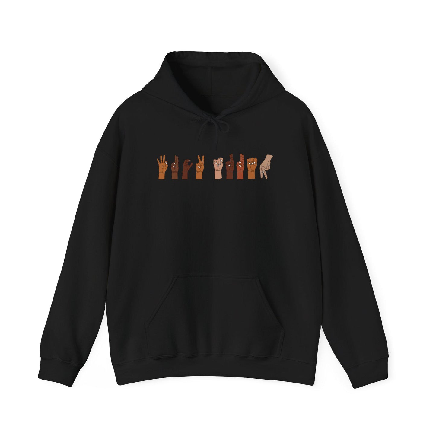 Diversity Hands Hoodie, F*ck Trump - Unisex Sweatshirt, Protest Statement, Political Activist Gift, Social Justice Clothing, Anti-Trump