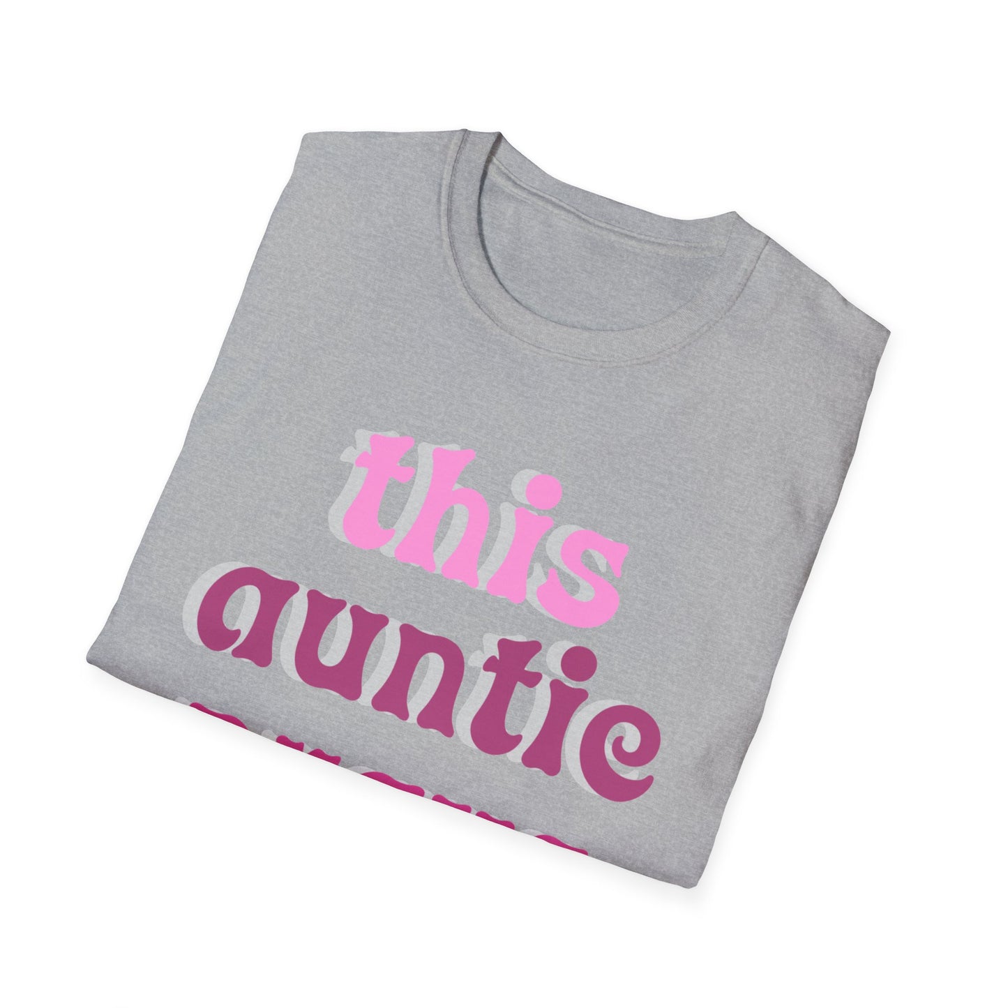 Auntie Prays Unisex T-Shirt, Religious Tee, Christian Gift, Inspirational Shirt, Family Aunt Gift