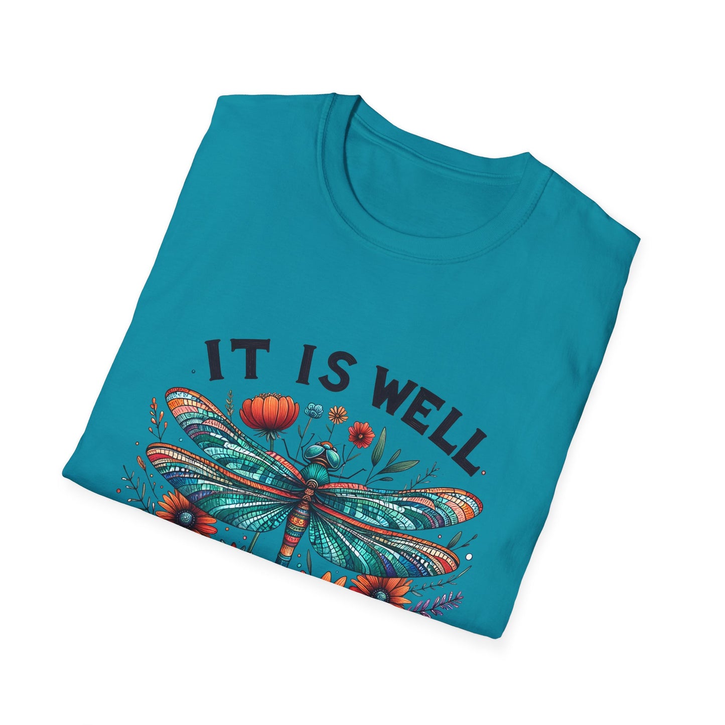 Faithful Soul Unisex Softstyle T-Shirt, Christian Graphic Tee, Inspirational Quote Shirt, Religious Gift, Comfort Fit Top