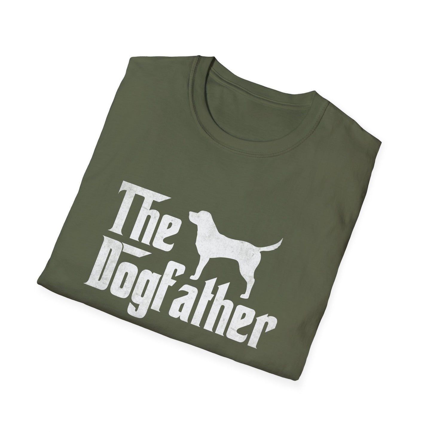 The Dogfather T-Shirt, Pet Lovers's Shirt, Dog Dad Tee, Funny Dog Owner Gift, Puppy Parent Top, Animal Lover Apparel