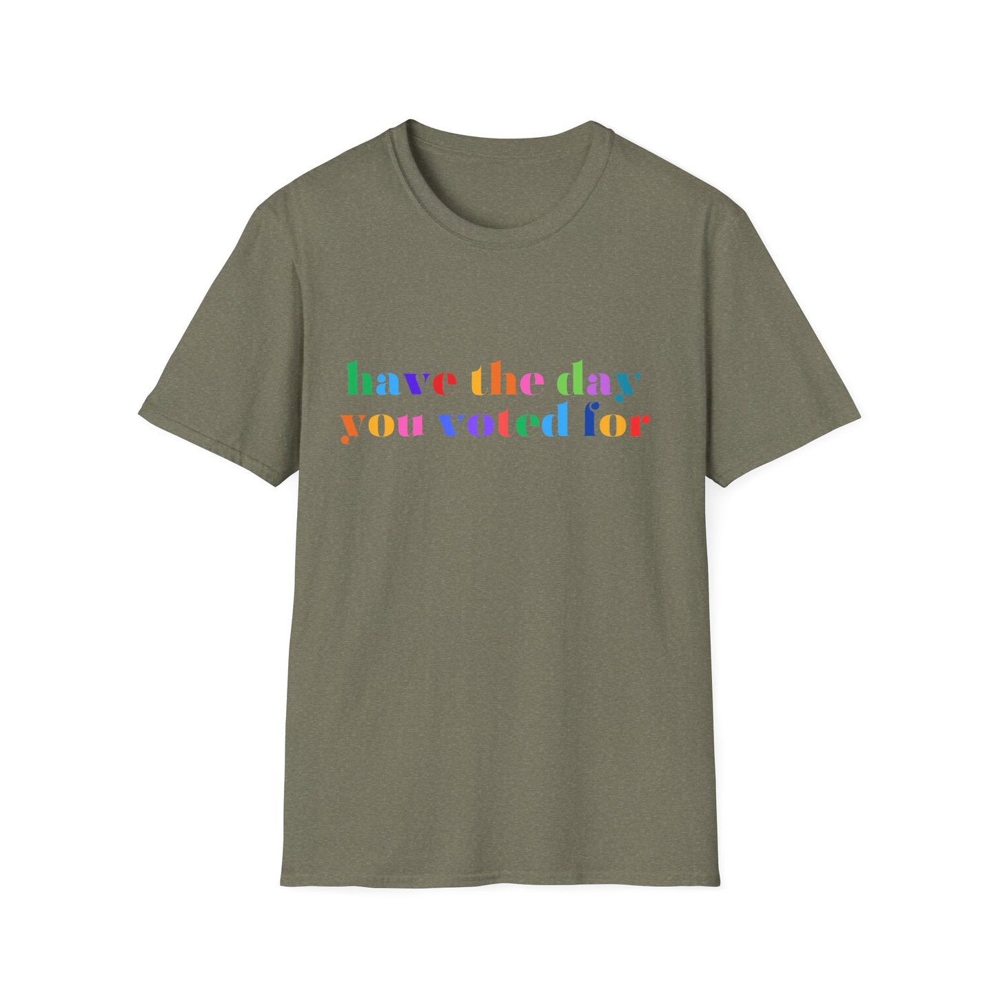 Voting Day Unisex Tee, Political Voting T-Shirt, Election Day Shirt, Democracy Activist Top
