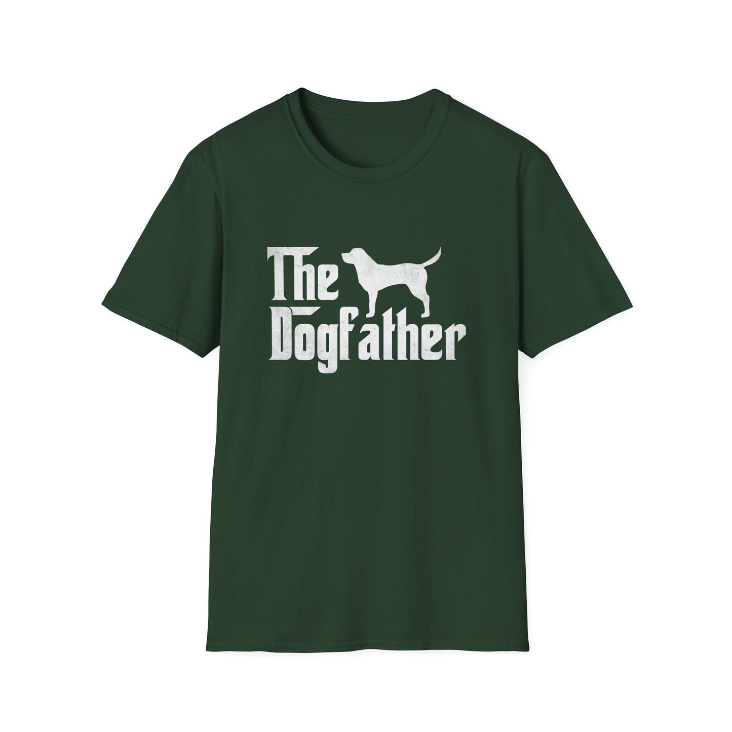 The Dogfather T-Shirt, Pet Lovers's Shirt, Dog Dad Tee, Funny Dog Owner Gift, Puppy Parent Top, Animal Lover Apparel
