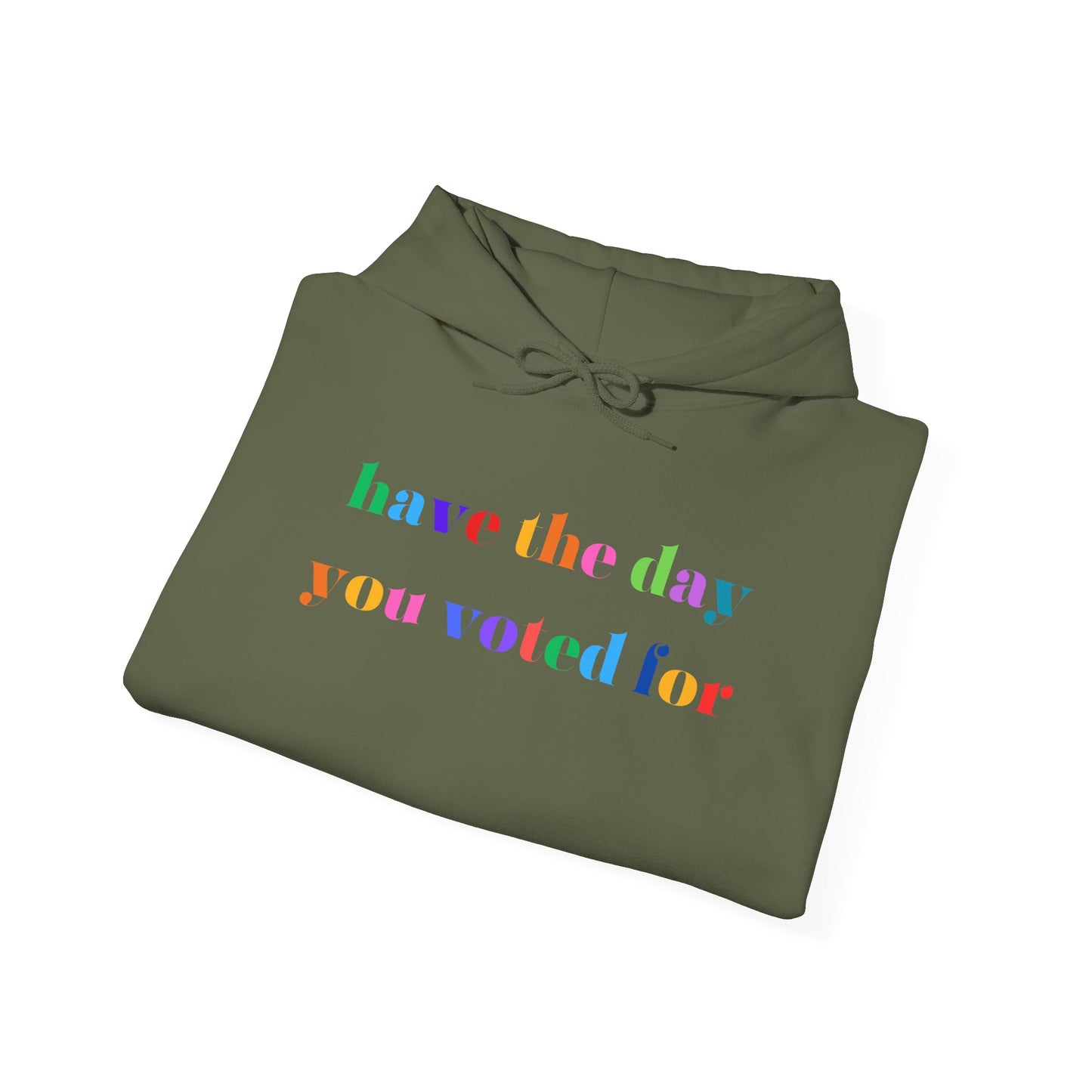 Election Day Hoodie, Political Voting Sweatshirt, Democracy Activist Jumper, Political Campaign Pullover, Civic Engagement Hooded Sweater