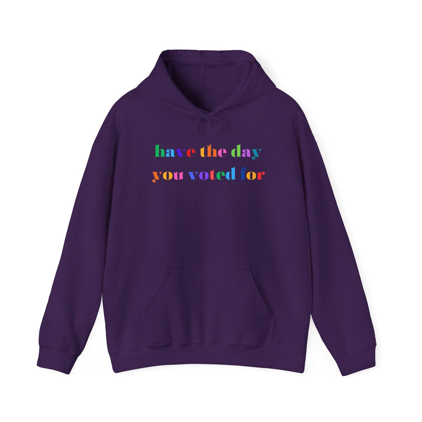 Election Day Hoodie, Political Voting Sweatshirt, Democracy Activist Jumper, Political Campaign Pullover, Civic Engagement Hooded Sweater