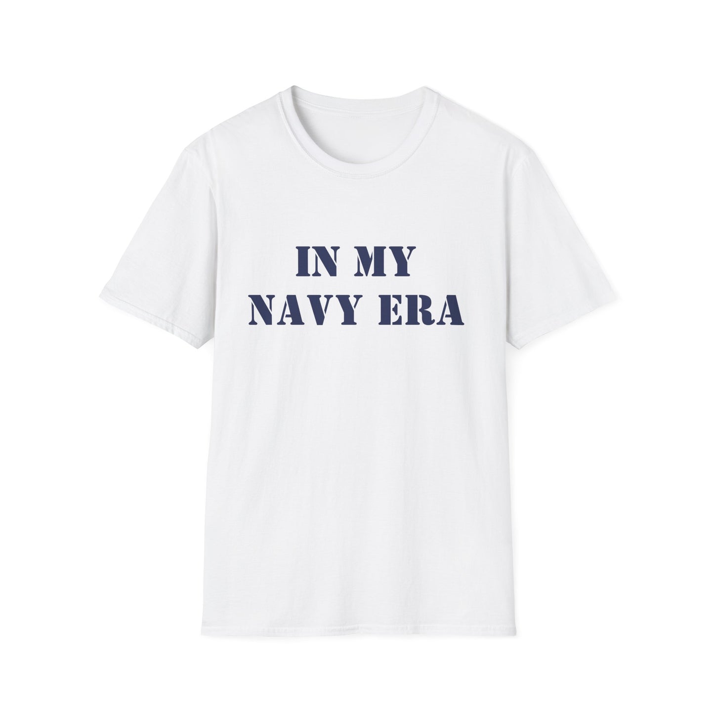 Navy Era Unisex T-Shirt, Historical Shirt, Vintage Navy Tee, Softstyle Top, Nautical Clothing