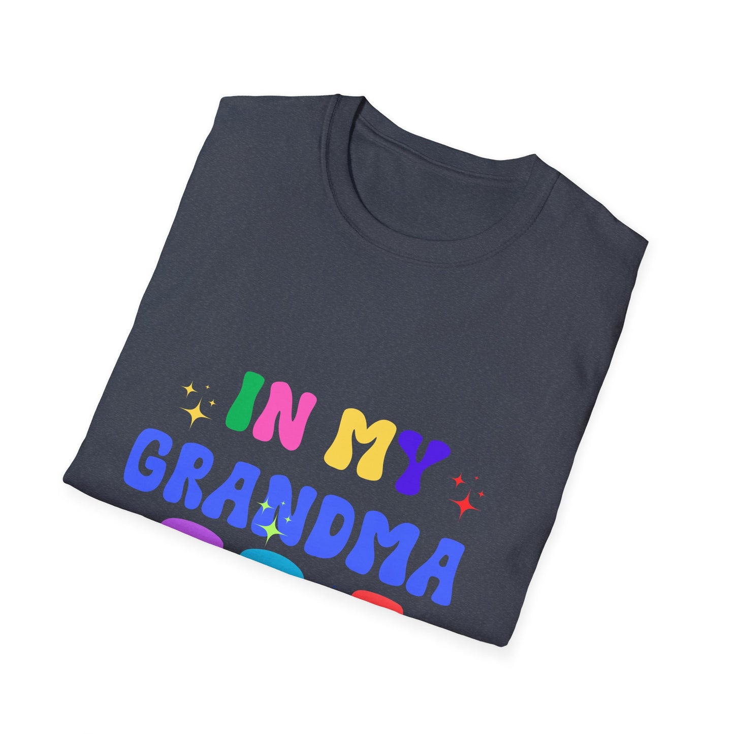 Vintage Vibes Unisex Softstyle T-Shirt, Grandma Nostalgia Tee, Retro Inspired Shirt, Classic Look Top, Family Heirloom Apparel