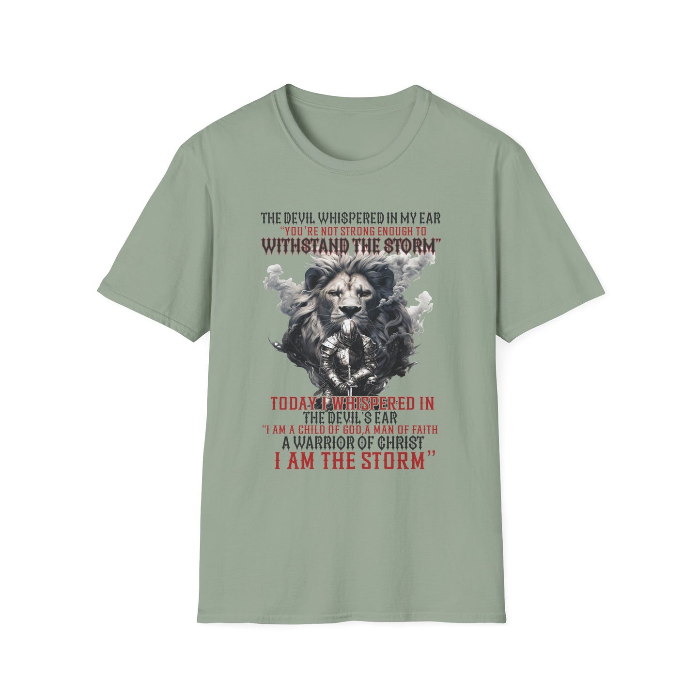 Christian Faith T-shirt, Religious Tee, Spiritual Top, Unisex Shirt, Christian Gift for Men