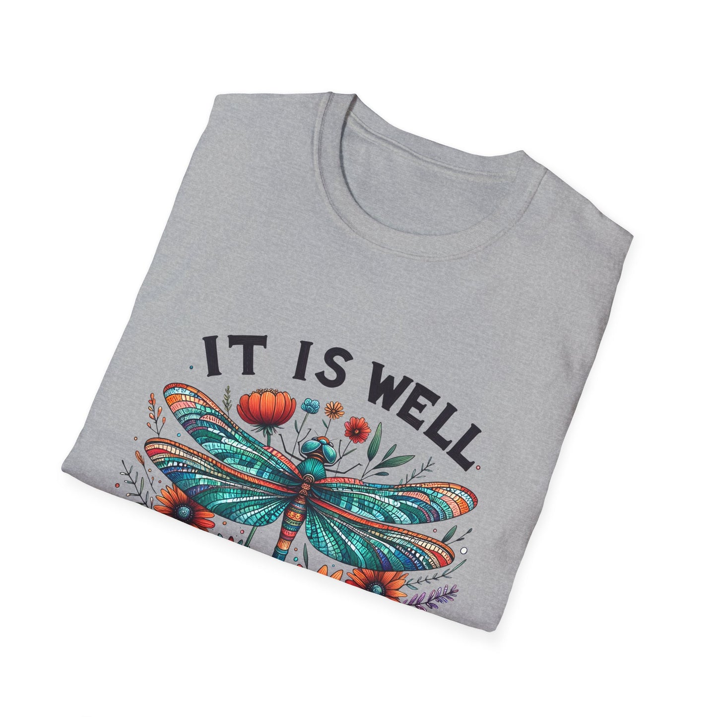 Faithful Soul Unisex Softstyle T-Shirt, Christian Graphic Tee, Inspirational Quote Shirt, Religious Gift, Comfort Fit Top