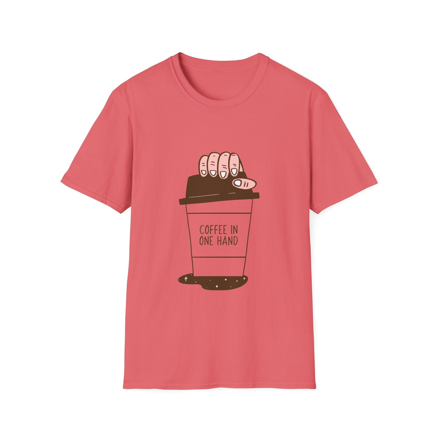 Coffee Confidence Unisex T-Shirt, Funny Graphic Tee, Coffee Lover Gift, Inspirational Quote Shirt, Caffeine Addict Top
