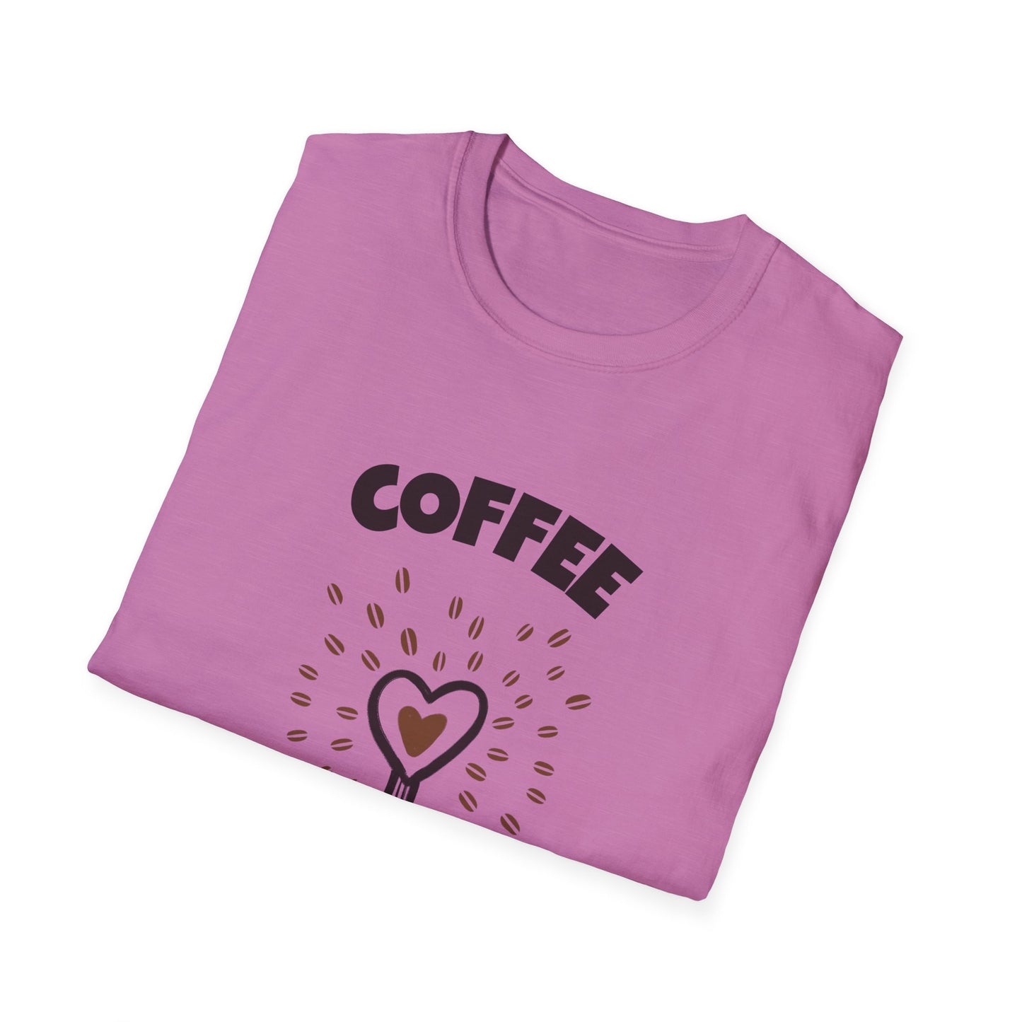 Coffee the Key to Survival Unisex Softstyle T-Shirt, Coffee Lover Tee, Funny Coffee Shirt, Gift for Coffee Drinkers, Coffee Obsessed Apparel