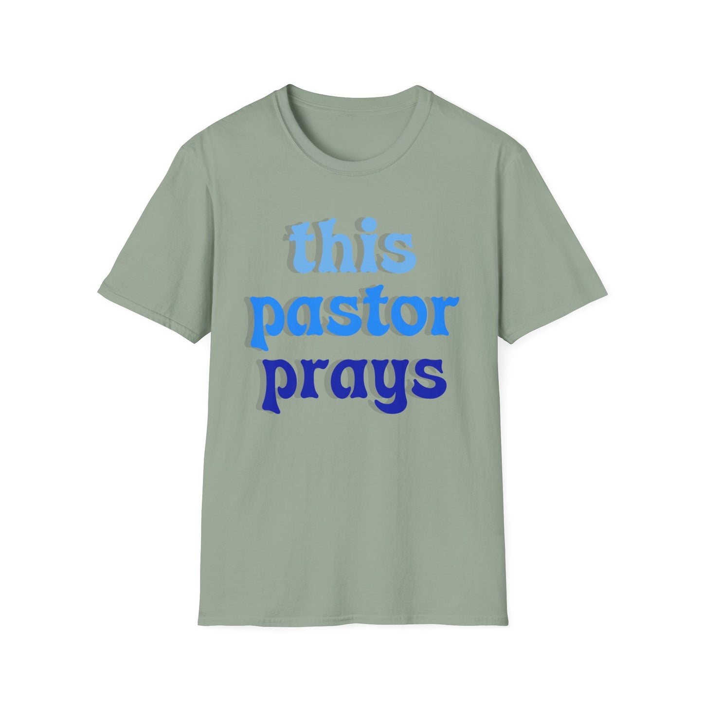 Pastor Prays T-Shirt, Christian Tee, Religious Gift, Unisex Shirt, Inspirational Clothing