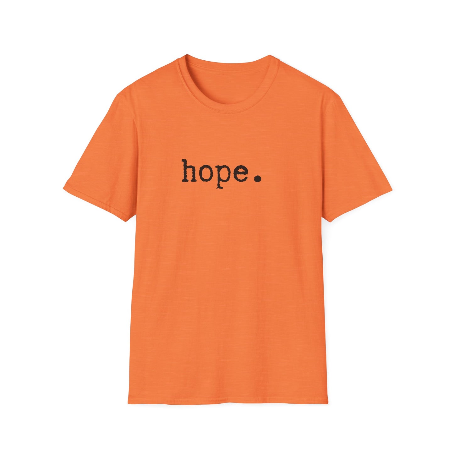 Hope Unisex Softstyle T-Shirt, Minimalist tee, minimalist fashion, Simple message t-shirt, gift for him, gift for her, message tee
