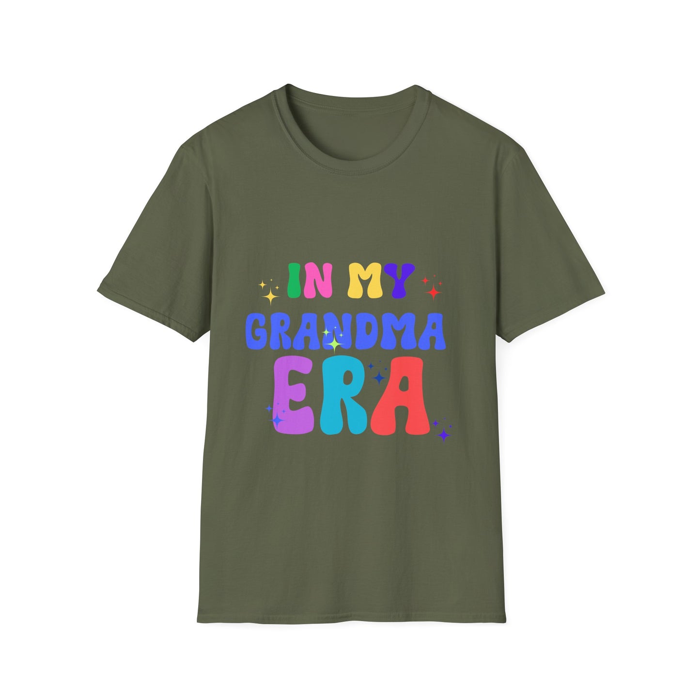 Vintage Vibes Unisex Softstyle T-Shirt, Grandma Nostalgia Tee, Retro Inspired Shirt, Classic Look Top, Family Heirloom Apparel