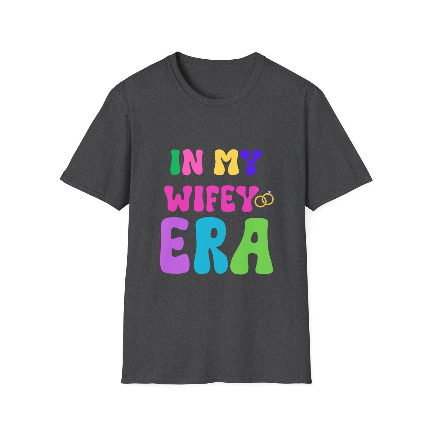 Wifey Era T-Shirt, Husband Gift, Wife Gift, Unisex Tee, Softstyle Shirt, Couple Shirt