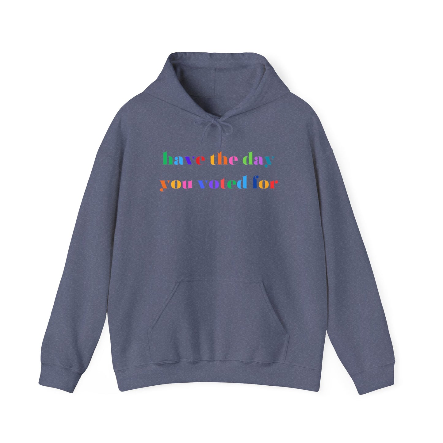 Election Day Hoodie, Political Voting Sweatshirt, Democracy Activist Jumper, Political Campaign Pullover, Civic Engagement Hooded Sweater