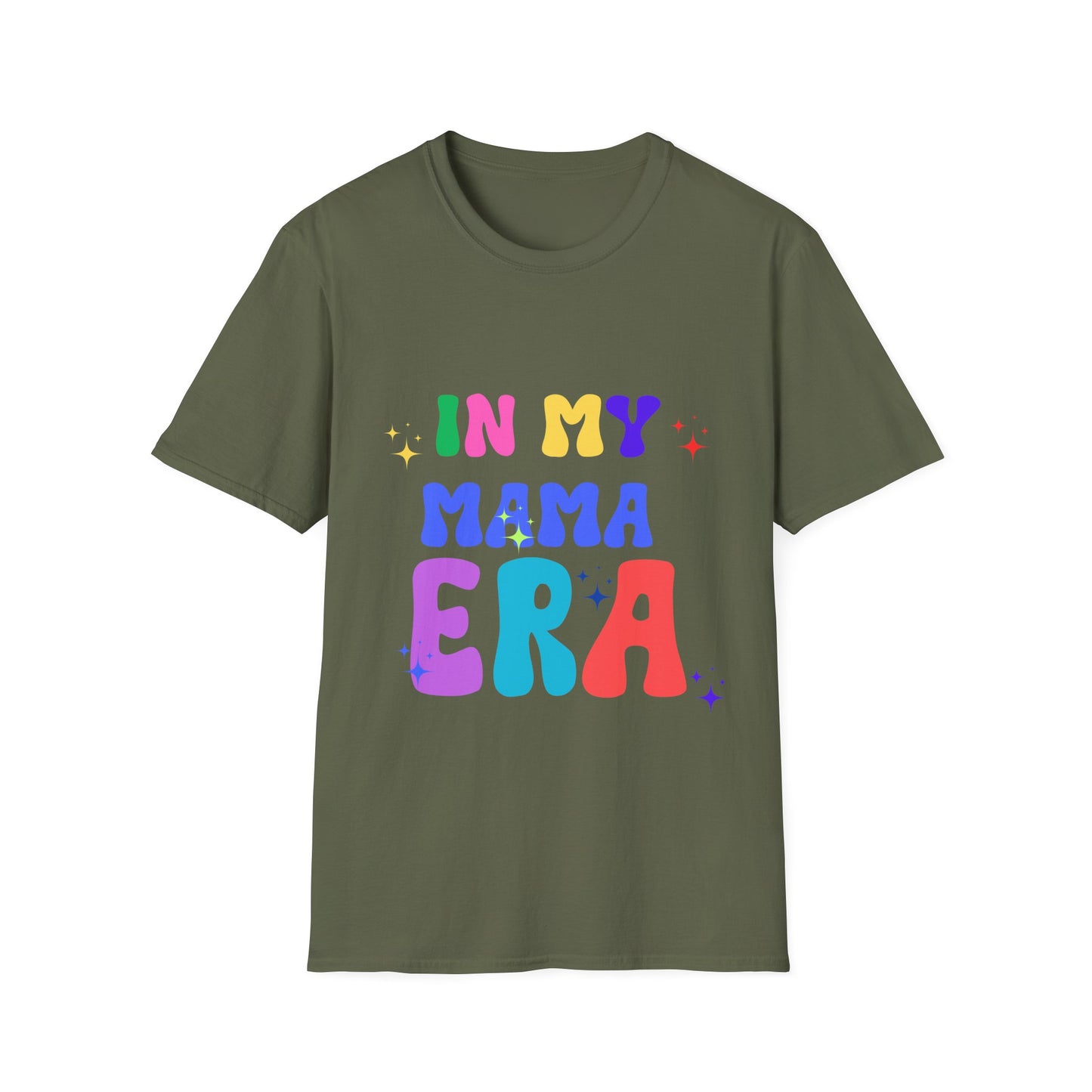 In My Mama Era Unisex T-Shirt - Vintage Vibes Tee for All Ages, Retro Graphic Shirt, Family Reunion Gift, Mother's Day Present, Mom Life