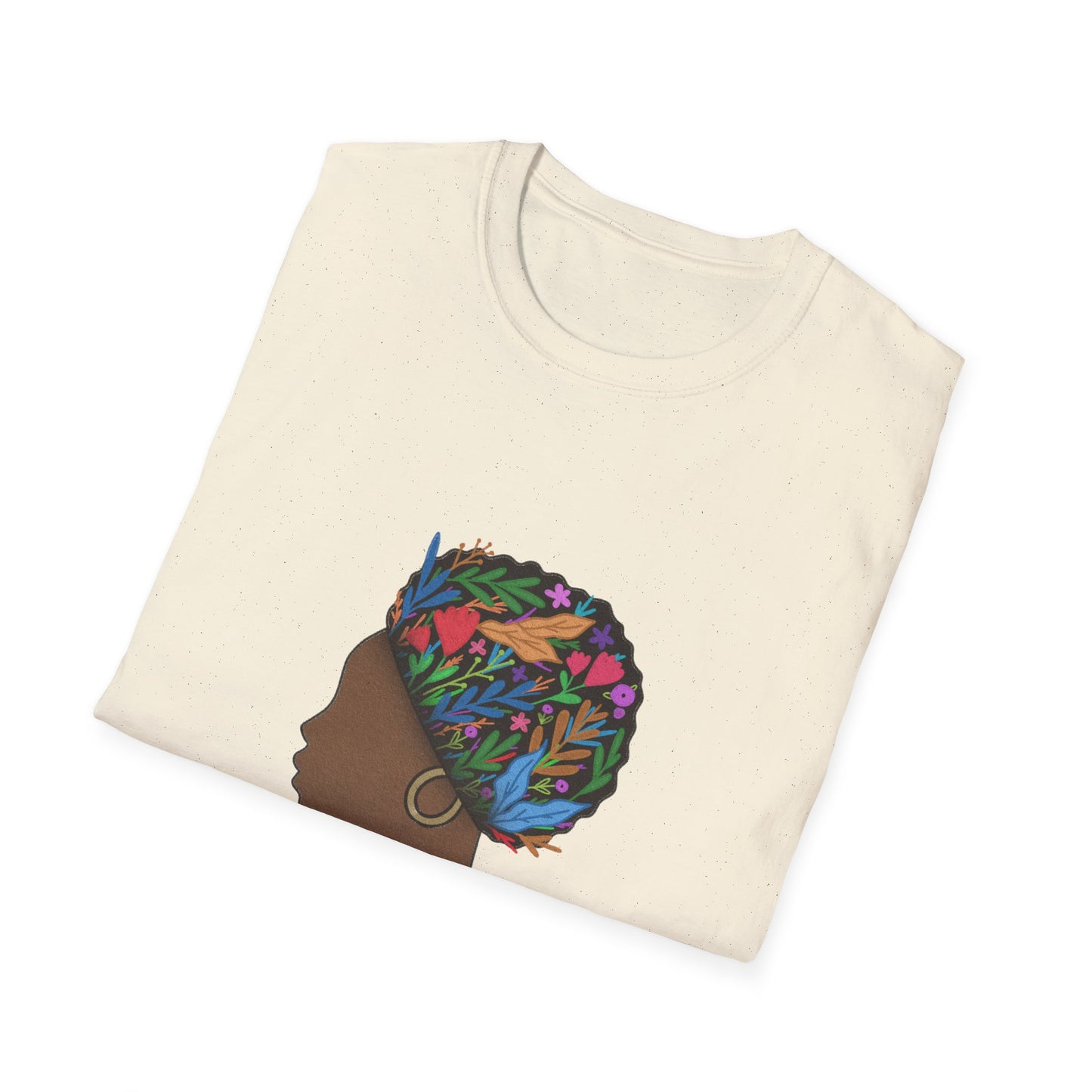 Never Forget Your Roots Graphic Unisex Softstyle T-Shirt, African American Heritage Tee, Juneteenth Gift, Black Lives Matter Apparel