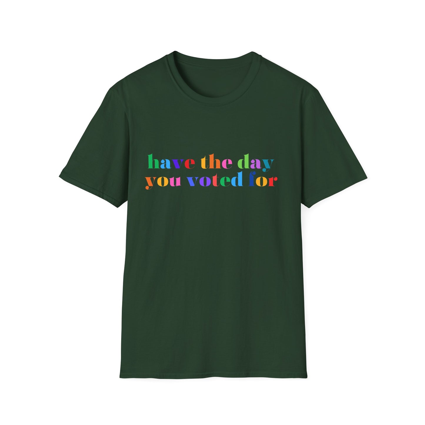 Voting Day Unisex Tee, Political Voting T-Shirt, Election Day Shirt, Democracy Activist Top