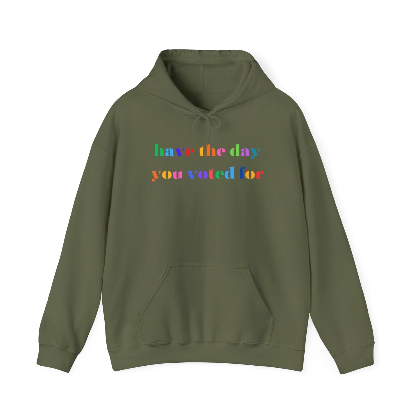 Election Day Hoodie, Political Voting Sweatshirt, Democracy Activist Jumper, Political Campaign Pullover, Civic Engagement Hooded Sweater
