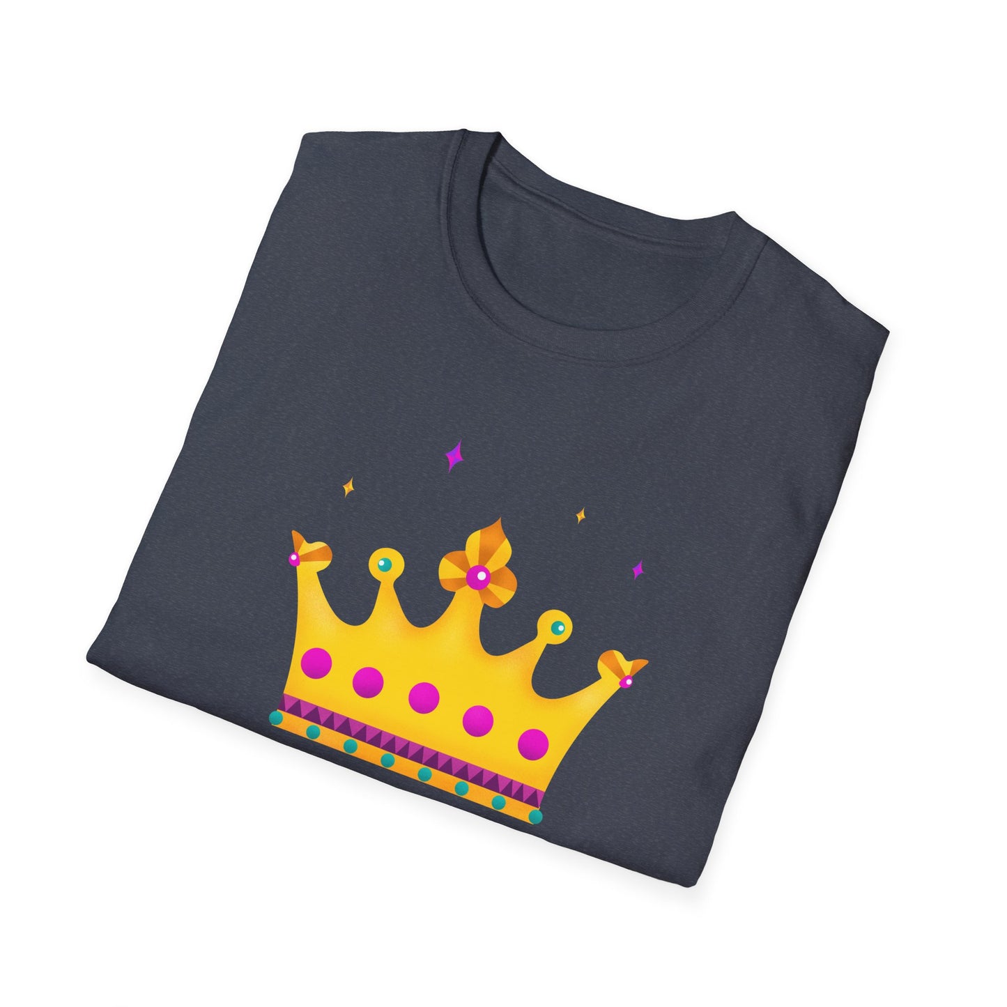 New Orlens Mardi Gras King Unisex Softstyle T-Shirt, Party Shirt, Fat Tuesday shirt