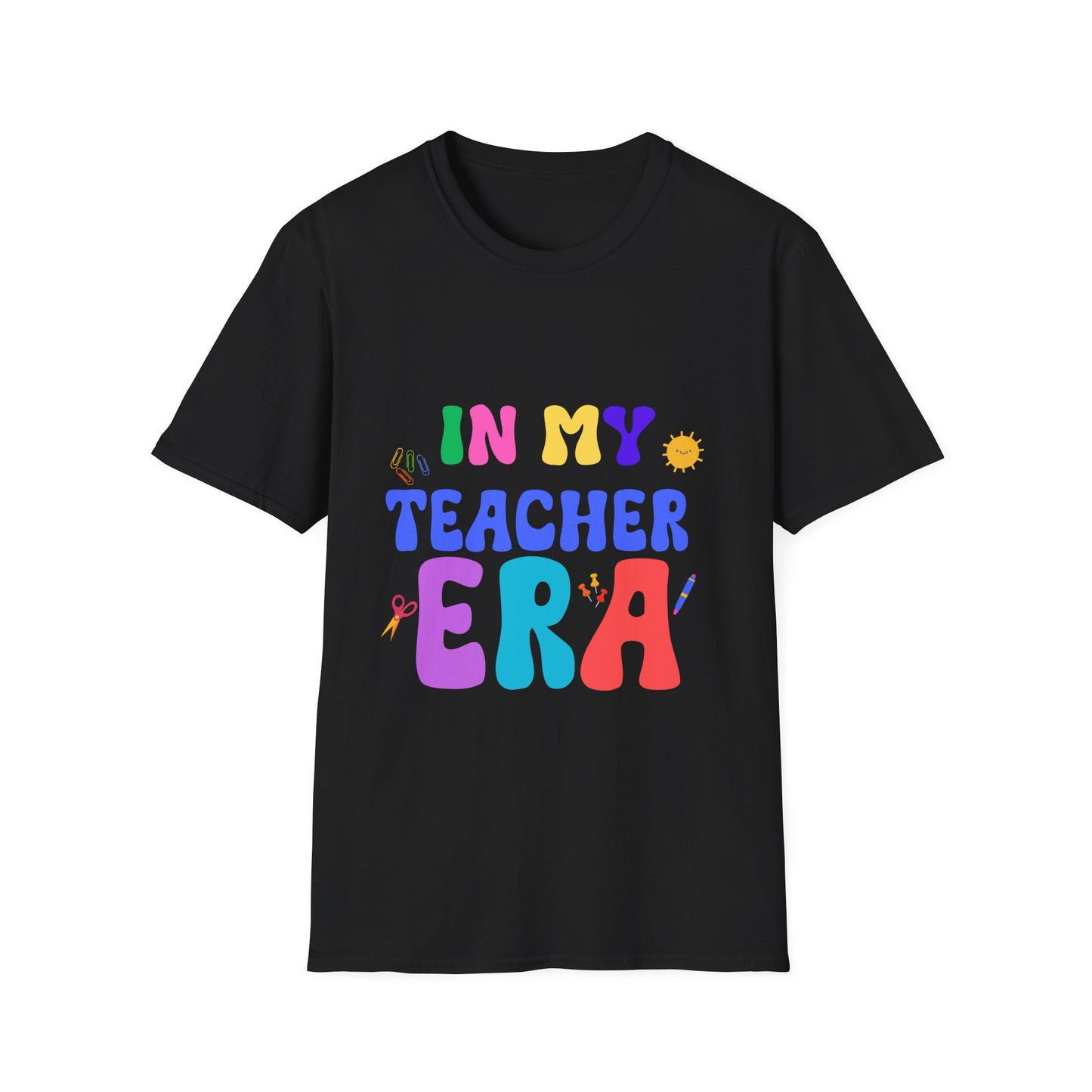 Teacher Era Unisex T-Shirt, School Teacher Gift, Educator Shirt, Retro Teacher Tee, Vintage Teaching Apparel