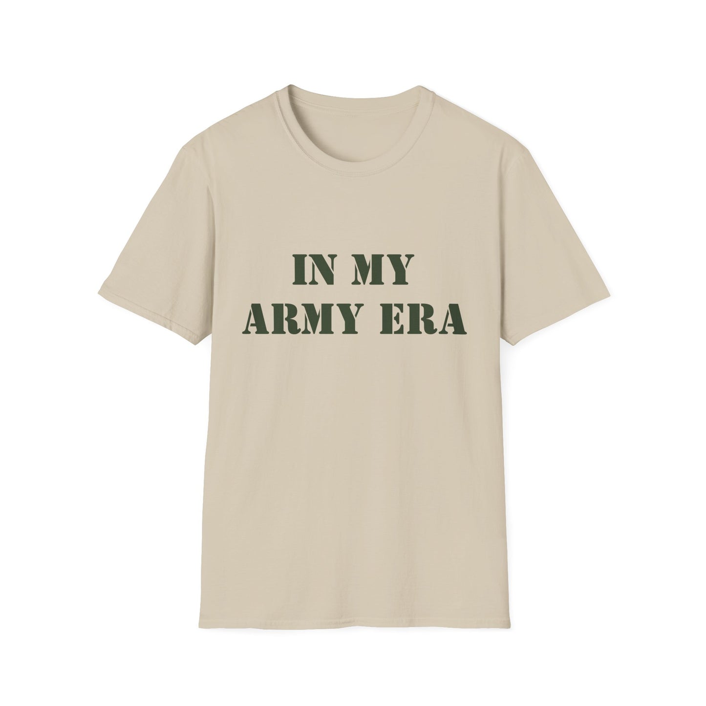 Vintage Military Unisex T-Shirt, Army Era Tee, Military Style Shirt, Camouflage Graphic Tee, Army Green Shirt