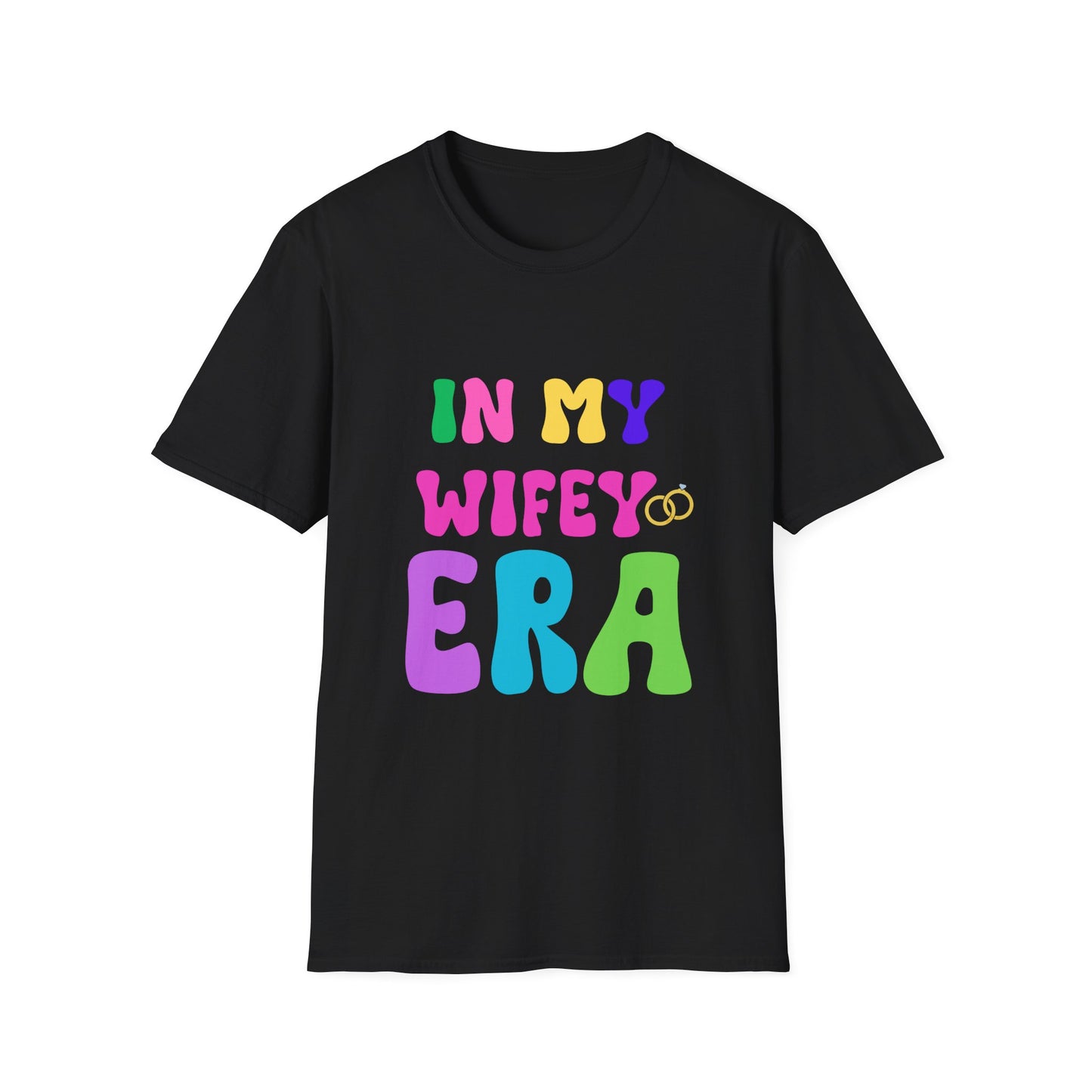 Wifey Era T-Shirt, Husband Gift, Wife Gift, Unisex Tee, Softstyle Shirt, Couple Shirt