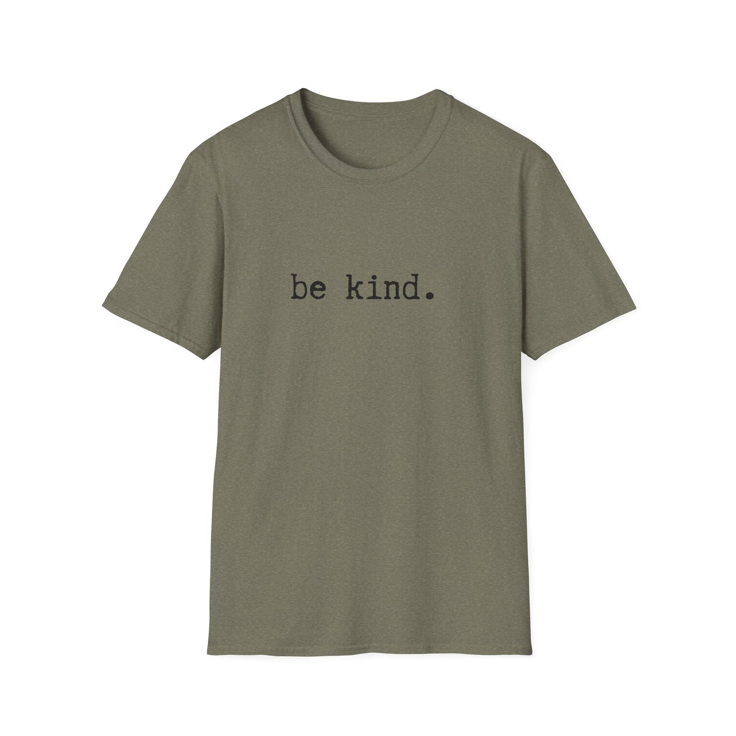 Be Kind Unisex Softstyle T-Shirt, Minimalist tee, minimalist fashion, Simple message t-shirt, gift for him, gift for her, message tee