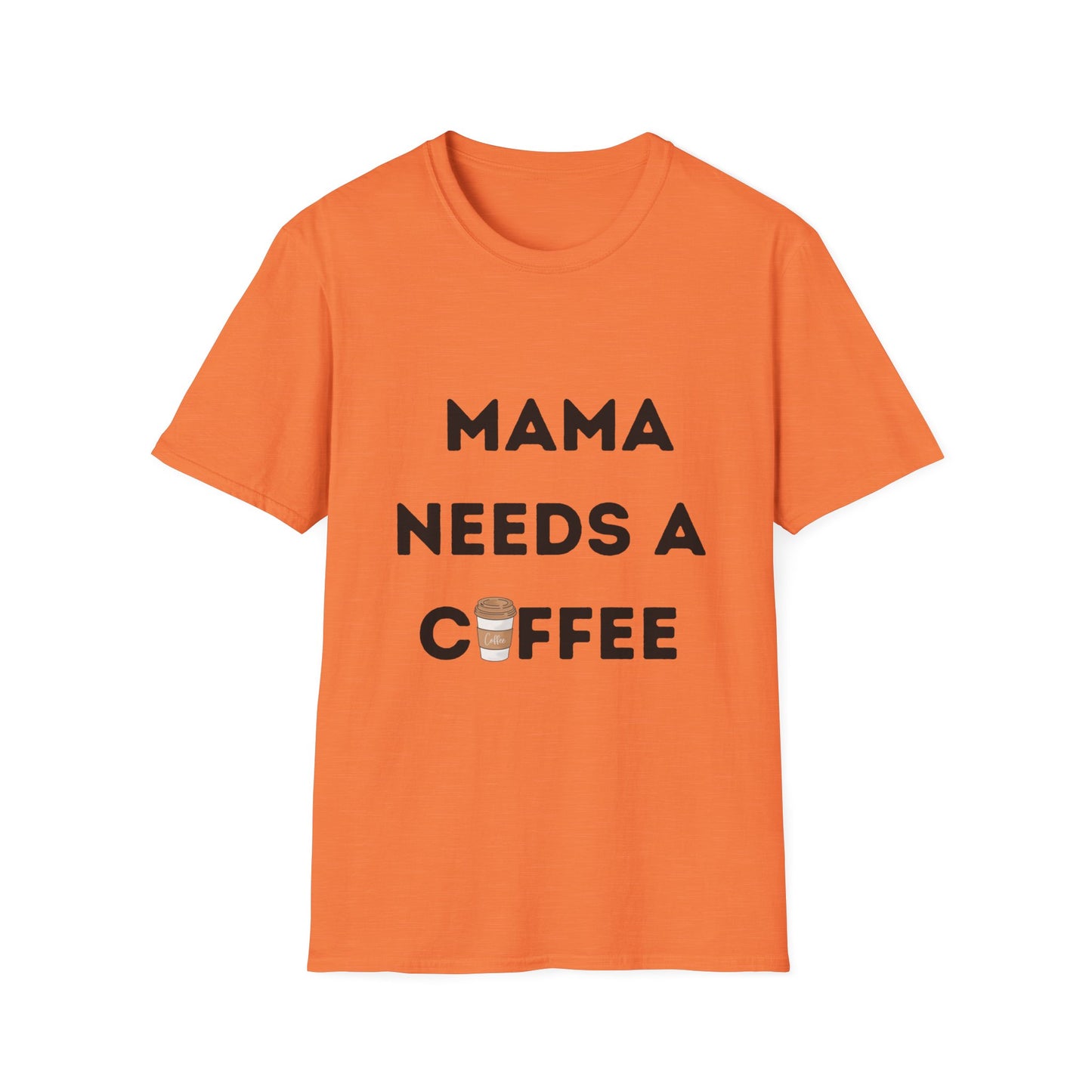 Mama Needs a Coffee T-Shirt, Funny Mom Tee, Mother's Day Gift, Mom Life Shirt, Coffee Lover Top
