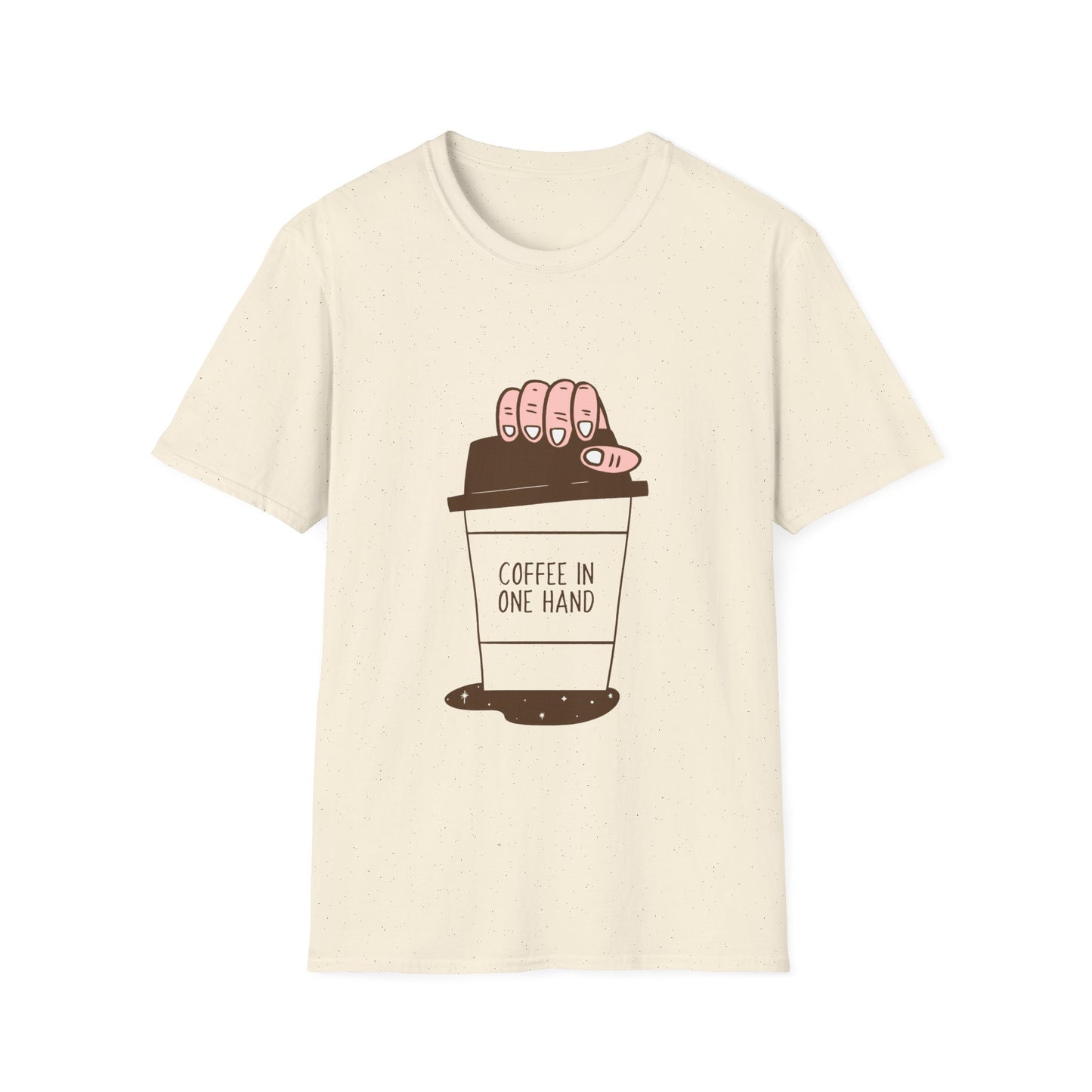 Coffee Confidence Unisex T-Shirt, Funny Graphic Tee, Coffee Lover Gift, Inspirational Quote Shirt, Caffeine Addict Top