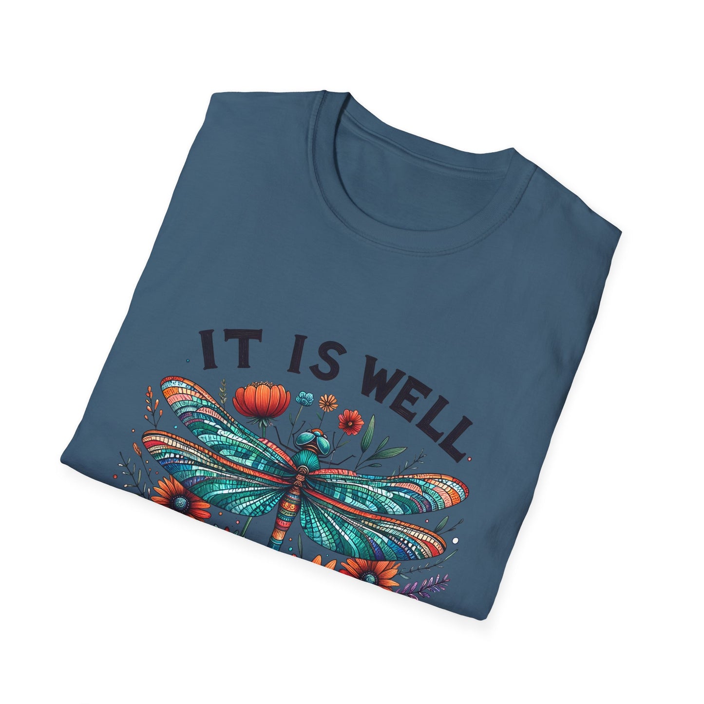 Faithful Soul Unisex Softstyle T-Shirt, Christian Graphic Tee, Inspirational Quote Shirt, Religious Gift, Comfort Fit Top