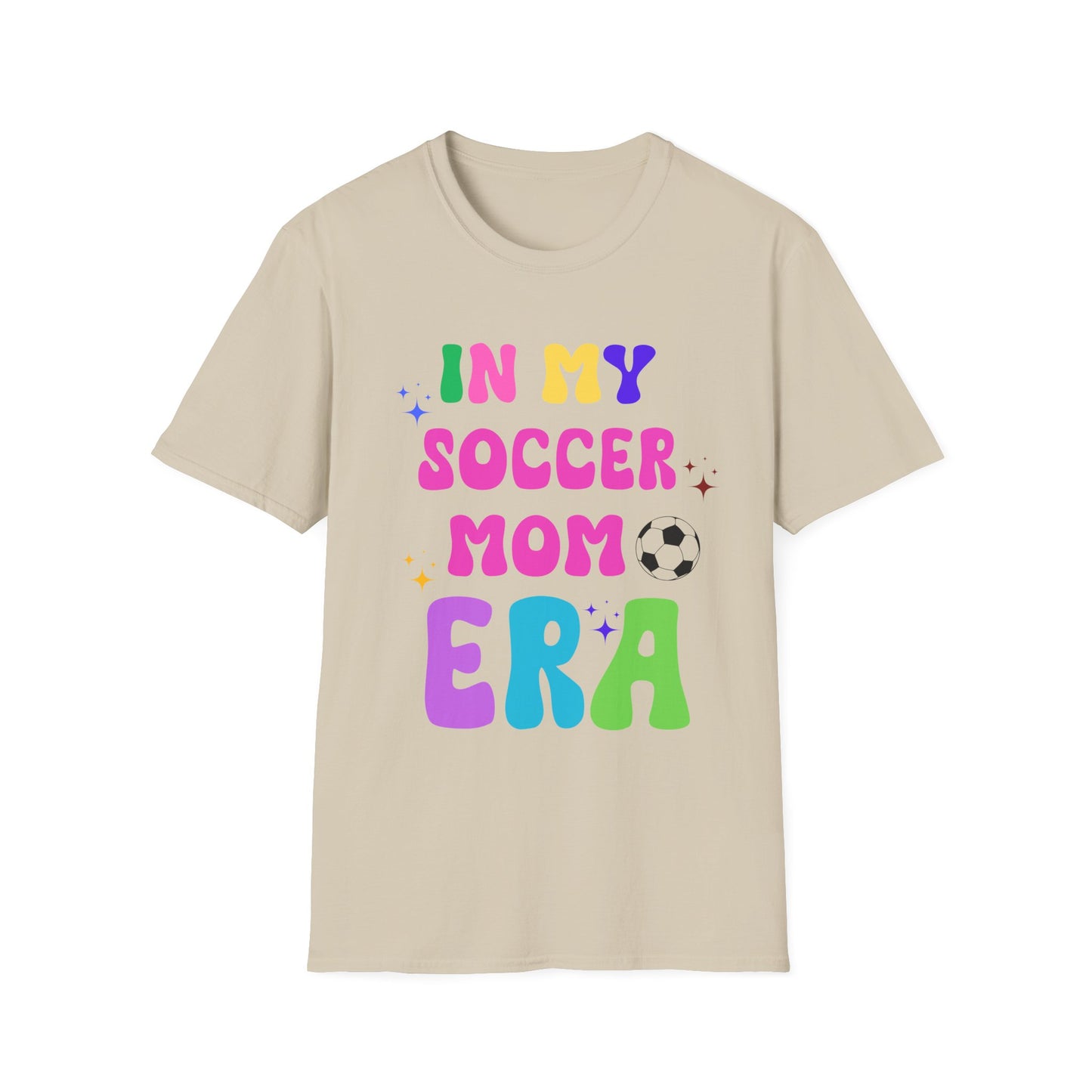 Soccer Mom Era Unisex T-Shirt, Sports Mom Tee, Soccer Mom Gift, Mom Life Shirt, Parenting Tee