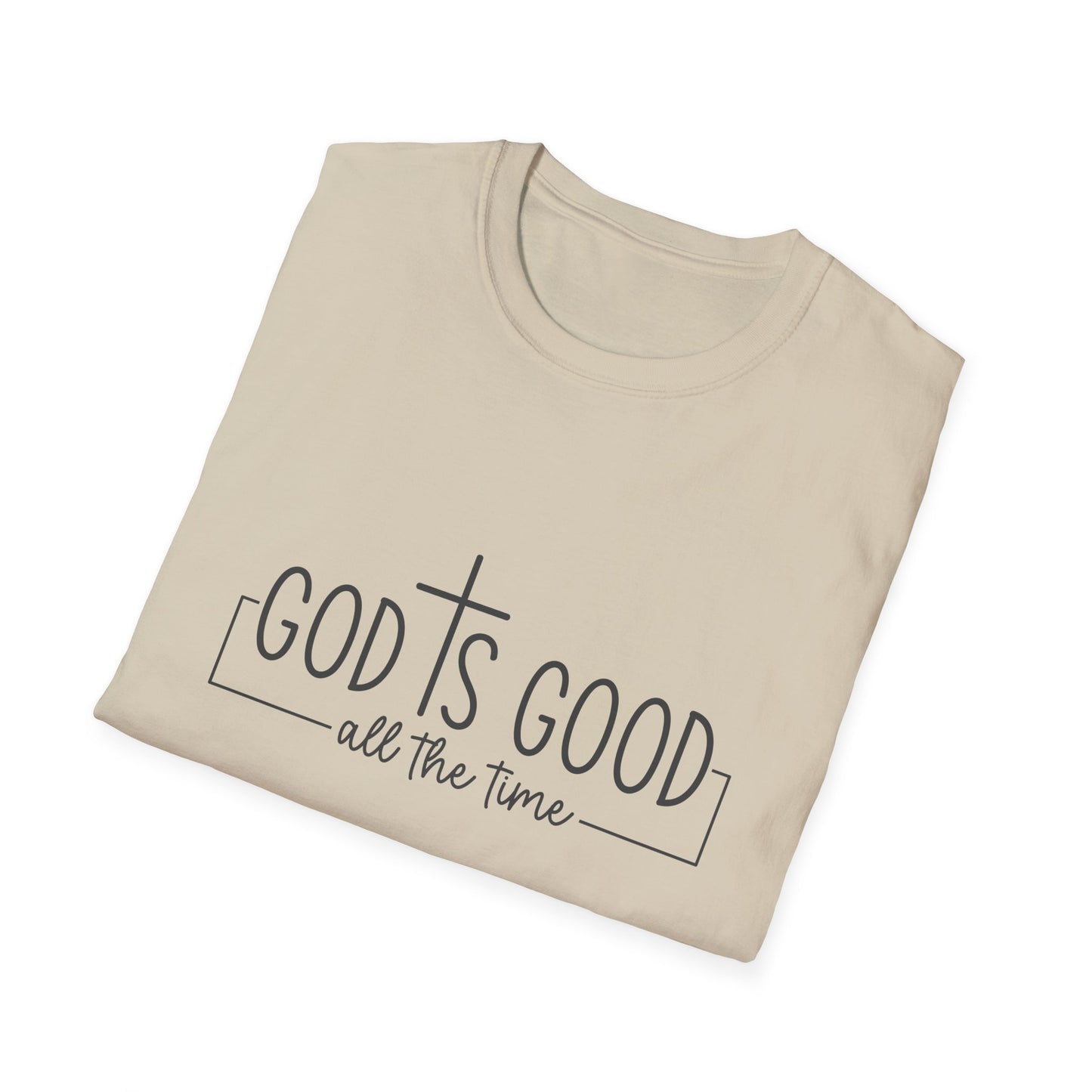 God is Good Religious Softstyle Unisex T-Shirt, Christian Tee, Faith Shirt, Inspirational Top, Religious Gift, Christian Apparel