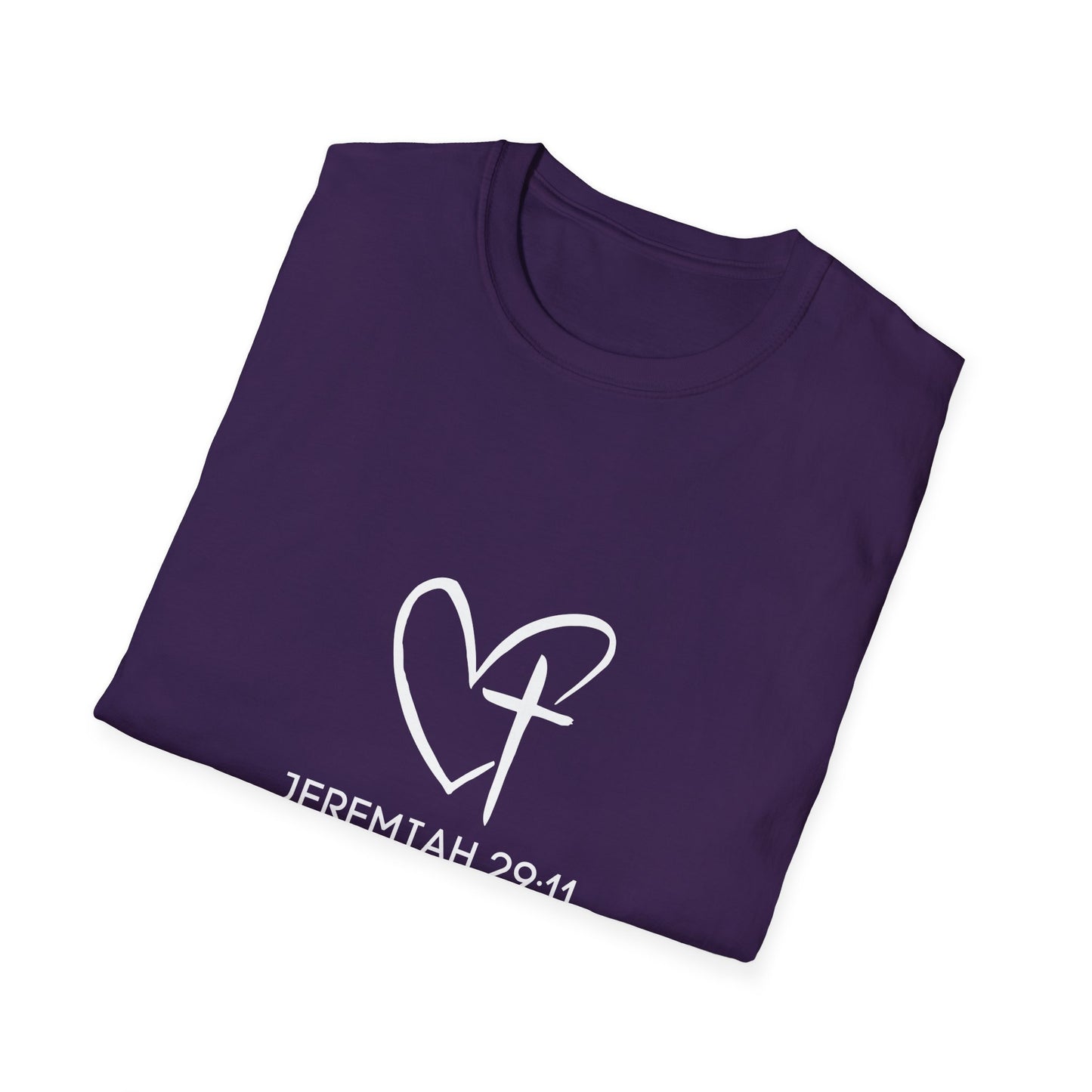 Jeremiah 29:11 Christian T-Shirt, Inspirational Bible Verse Tee Shirt, Religious Scripture Clothing, Comfortable Soft Cotton Men's/Women's