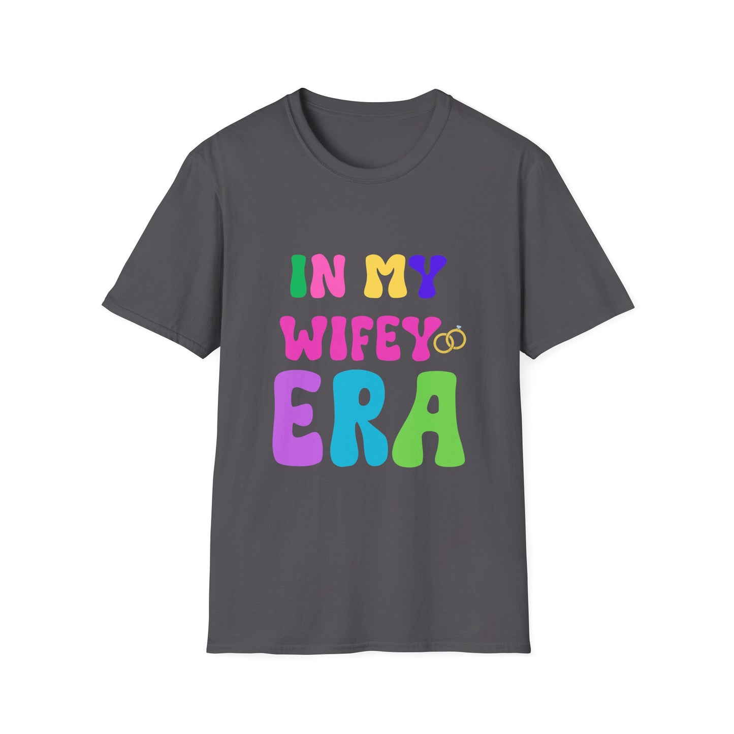 Wifey Era T-Shirt, Husband Gift, Wife Gift, Unisex Tee, Softstyle Shirt, Couple Shirt