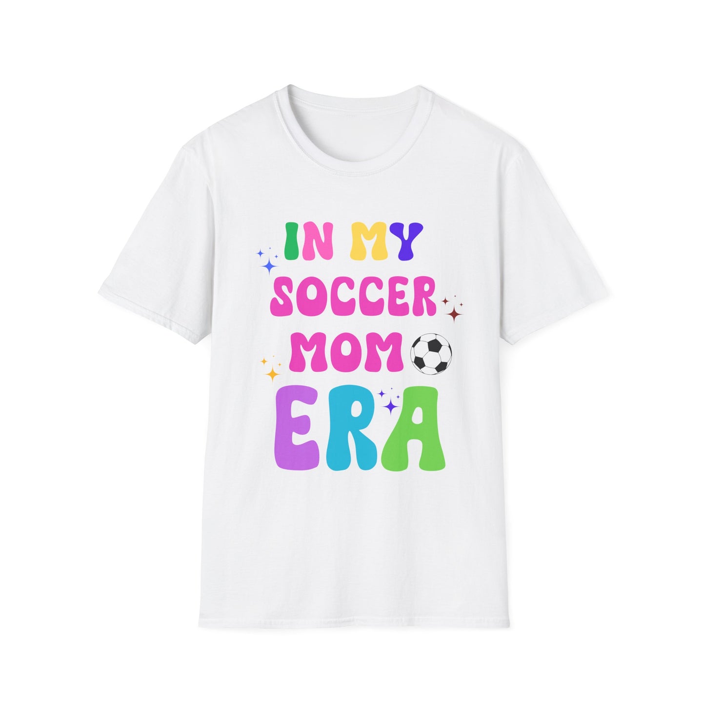 Soccer Mom Era Unisex T-Shirt, Sports Mom Tee, Soccer Mom Gift, Mom Life Shirt, Parenting Tee