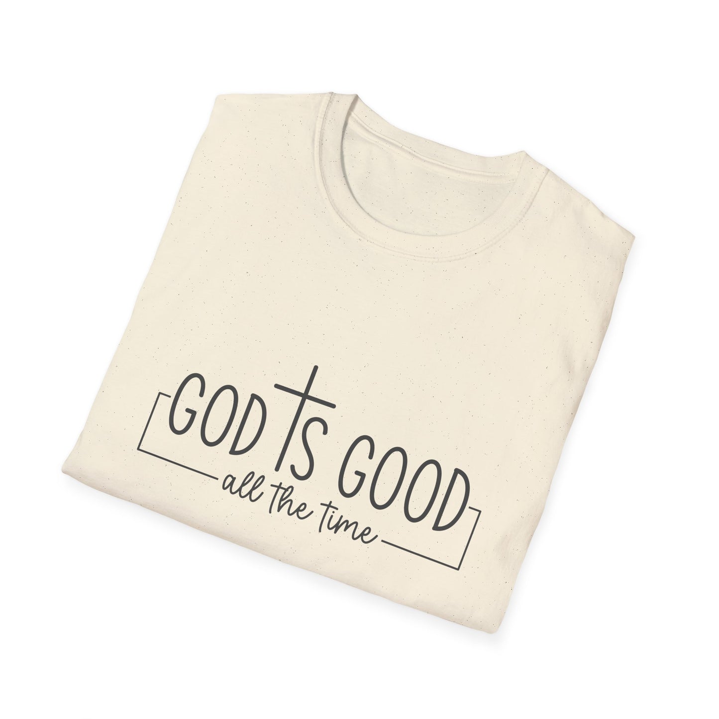 God is Good Religious Softstyle Unisex T-Shirt, Christian Tee, Faith Shirt, Inspirational Top, Religious Gift, Christian Apparel