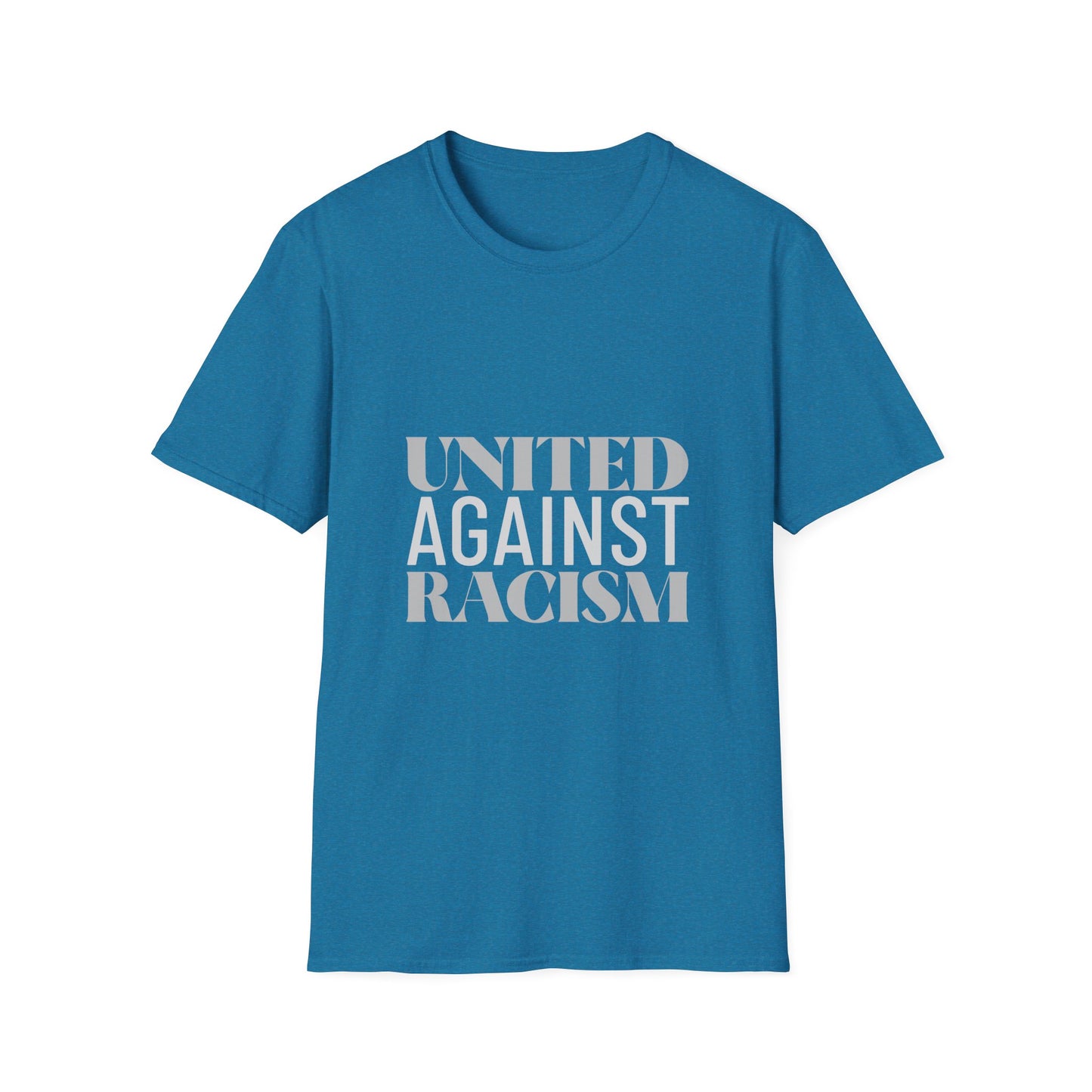 United Against Racism, Unisex Softstyle T-Shirt, African American Heritage Tee, Civil Rights Movement Shirt, Black Lives Matter Apparel,