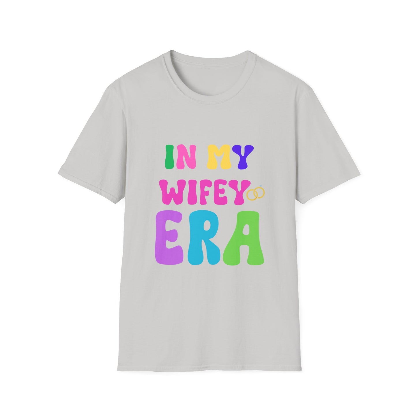 Wifey Era T-Shirt, Husband Gift, Wife Gift, Unisex Tee, Softstyle Shirt, Couple Shirt