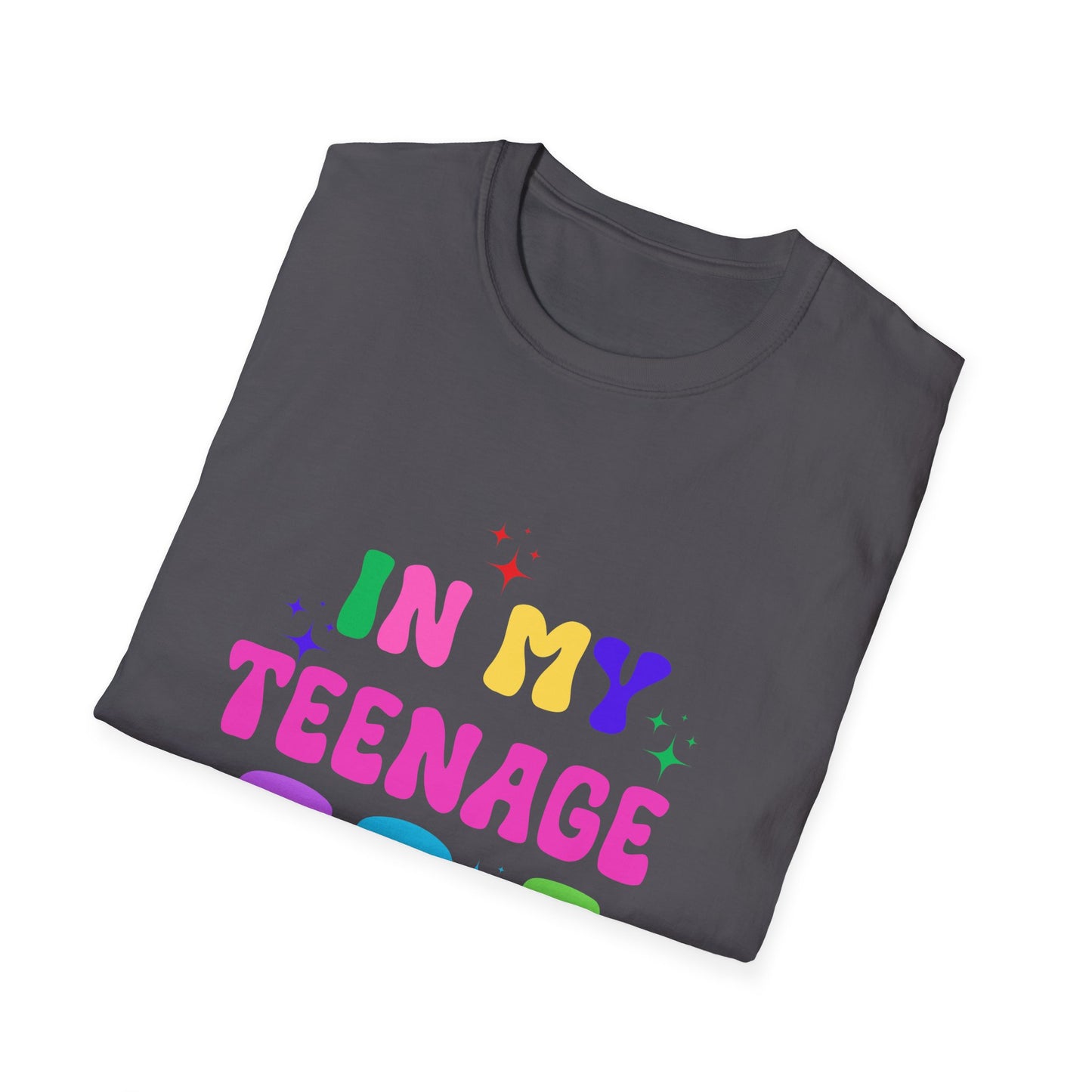 Vintage Vibes In My Teenage Era Unisex T-Shirt, Retro Graphic Tee, 90s Nostalgia Shirt, Hipster Fashion Top, Gift for Gen Z